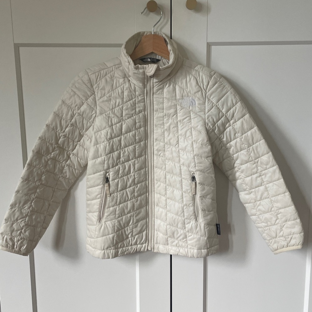 The North Face Thermoball Eco Cream Quilted Jacket